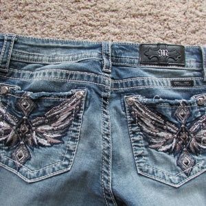 Miss Me Aztec Wing Jeans!NWT!29/34!